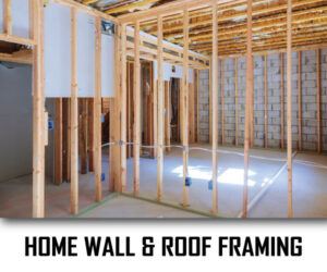 Residential wall and roof framing